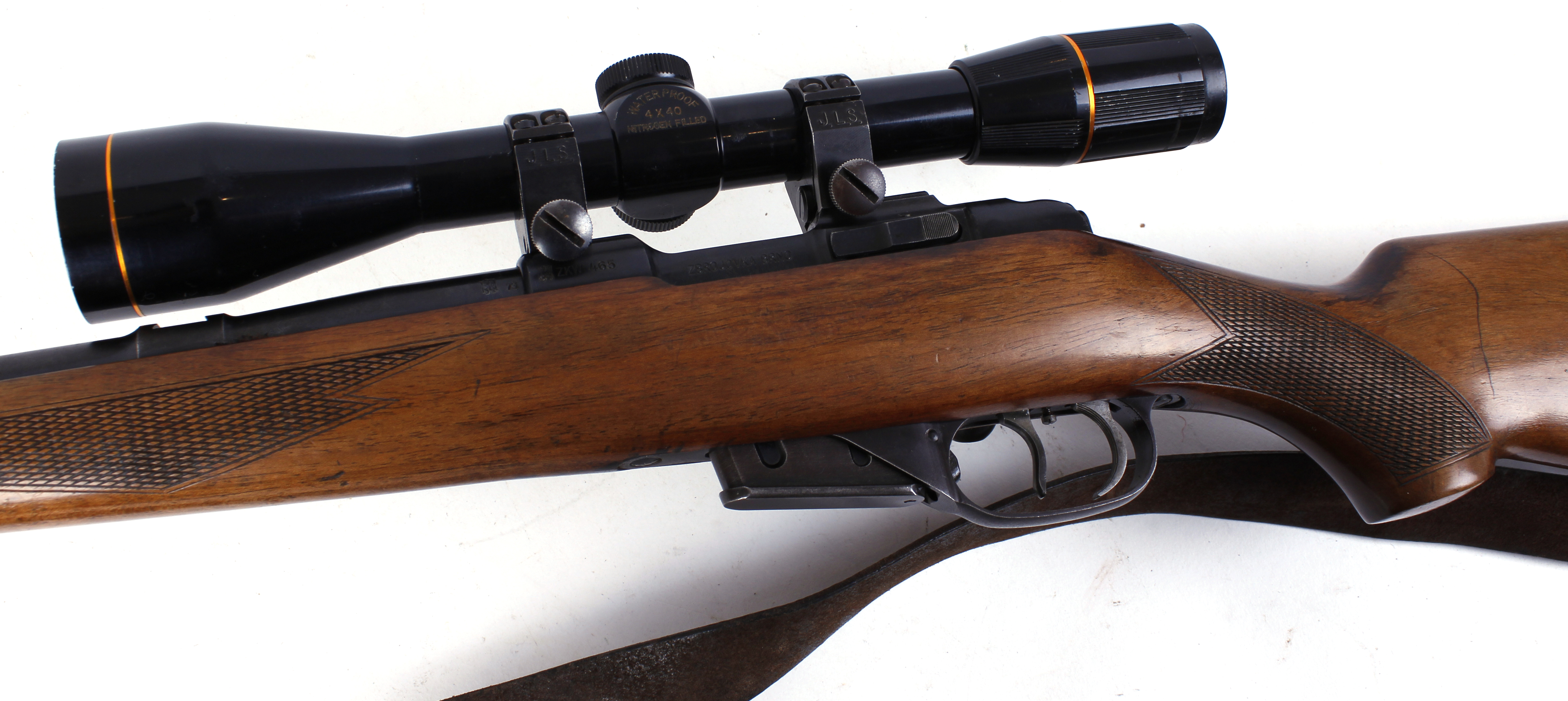 .22 Hornet BRNO Model ZKW465 bolt action rifle, 23½ ins barrel, four shot magazine, double set - Image 5 of 5