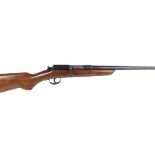 .410 J G Anschutz bolt action single, 26 ins barrel, no. 8970 (Section 2 licence required)