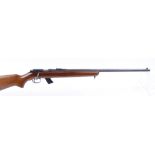 .22 Winchester Model 69A bolt action rifle, 25 ins barrel, original 10 shot magazine, sling swivels,