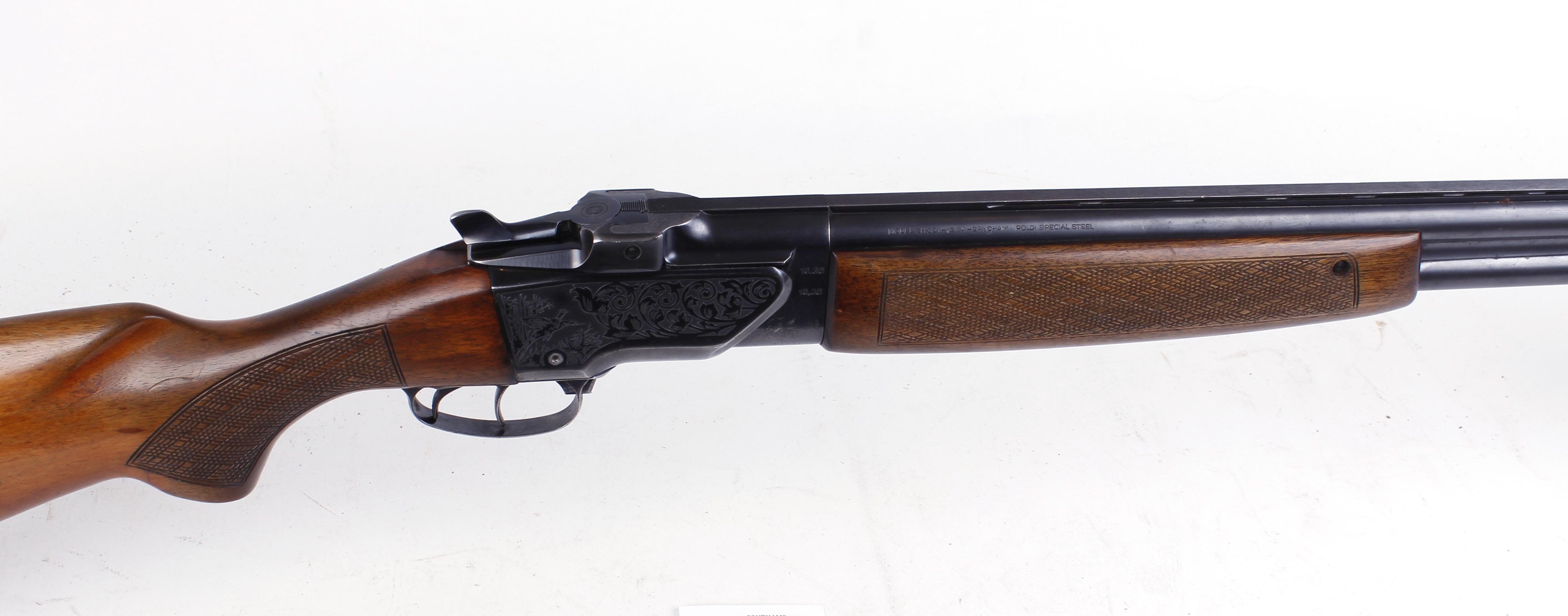 12 bore CZ BRNO over and under, 27½ ins barrels, full & full, ventilated rib, 2¾ ins chambers,