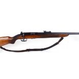 .22 Mauser MS420B bolt action sporting rifle, 27 ins barrel, blade foresight, ramp rear sight, 5