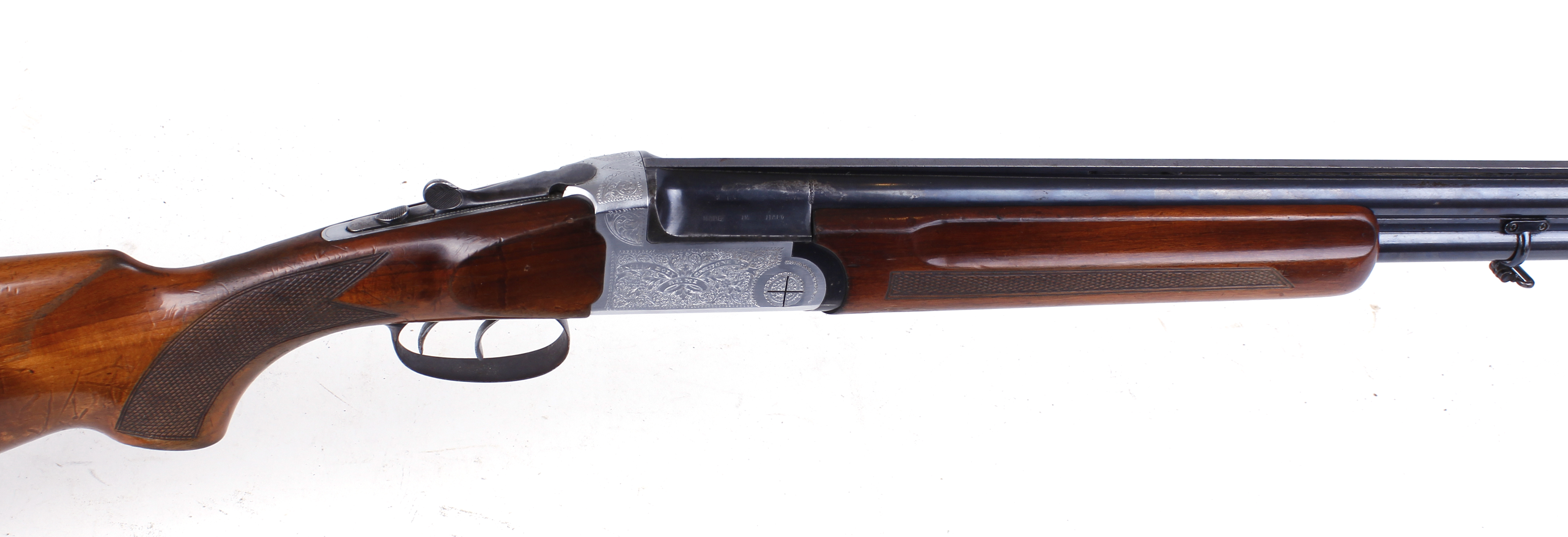 12 bore Zoli over and under, ejector, 26¾ ins barrels, ¼ & ic, file cut ventilated rib, 70mm