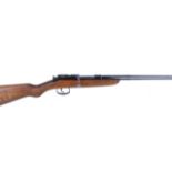 .410 Webley & Scott bolt action, 25½ ins barrel, 2½ ins chamber, no. 0510 (Section 2 licence