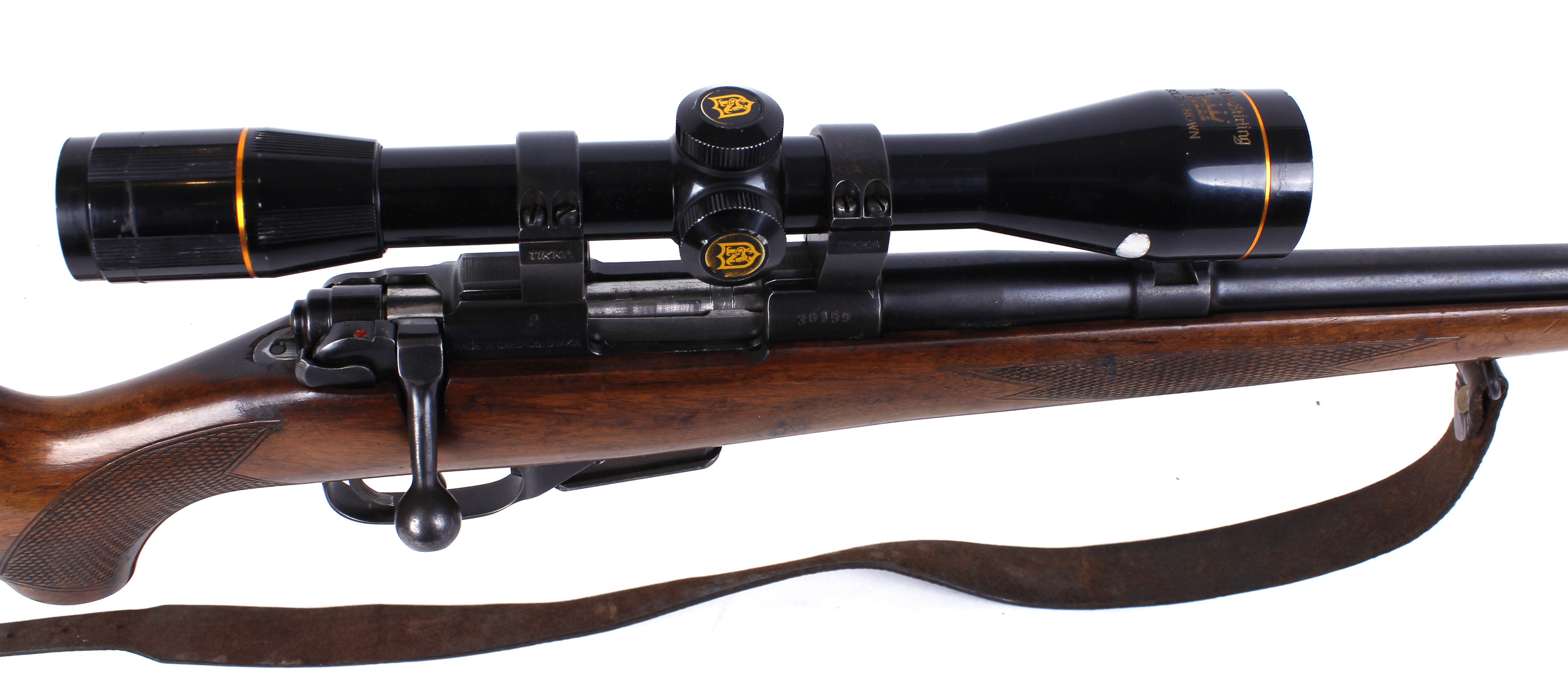 .22 Hornet BRNO Model ZKW465 bolt action rifle, 23½ ins barrel, four shot magazine, double set - Image 3 of 5