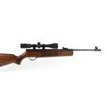 .22 Webley Stingray II Quattro Power-lock break barrel air rifle, mounted 3-9 x 40 Hawke scope,