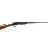 .410 Belgian semi hammer, 29,1/2 ins single barrel, side lever folding action with some colour, 14,
