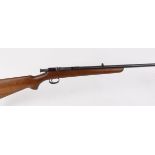 .22 BSA Sportsman, bolt action, blade and turret sights, no.J13758 (FAC)