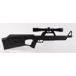 .22 Walther G22 semi automatic rifle, 20 ins barrel threaded for moderator (moderator available),