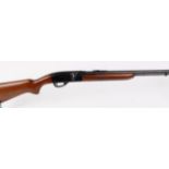 .22 Remington Speedmaster Model 552 semi automatic rifle, 24 ins barrel, tube magazine, black