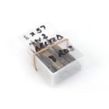 8 x 8x57 Spandau cartridges in metal link belt (FAC)