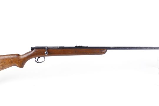 .22 BSA Sportsman, bolt action single shot rifle, 25 ins barrel, no. ID41795 (FAC)