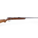 .22 BSA Sportsman, bolt action single shot rifle, 25 ins barrel, no. ID41795 (FAC)