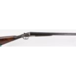 12 bore back action sidelock non ejector by Cogswell & Harrison, 28 ins sleeved barrels, ¼ & ½,