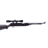 .22 Chinese underlever air rifle, mounted 3-9 x WA Kassnar scope