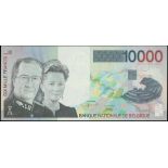 Bangque Nationale De Belgique, 10000 francs, ND(1997), black serial 93100210867, (Pick 152),