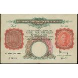 Malaya, Board of Commissioners of Currency, $100, 1.1.1942, serial number A/5 74258, (Pick 15),