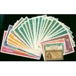 Hong Kong, group of 26 notes,