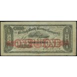 British North Borneo Company, $1, 25.09.1908, red serial A173309, (Pick 3),