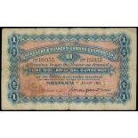 The HongKong and Shanghai Banking Corporation, $1 local currency, Shanghai, 1900, serial number 890