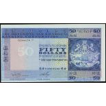 The HongKong and Shanghai Banking Corporation, ERROR NOTE, $50, 31.10.1973, serial number 804424 P,