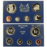 Singapore, proof set of 1972,