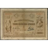 Netherlands Indies, De Javasche Bank, 200 gulden, 18.8.1922, serial number RC003264, (Pick 57b),