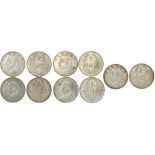 China, Republican era, a group of 5x 'Fatman' Yuan Shih Kai silver dollars, all dated 1914,