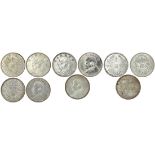 China, Republican era, a group of 5x 'Fatman' Yuan Shih Kai silver dollars, all dated 1914,