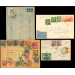 China Collections and Ranges 1920-48 group of 18 mostly republic period covers,