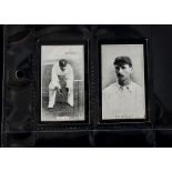 Cigarette Cards, Smith's, Champions of Sport (blue back), 2 cricket subjects, Lilley (gd) &