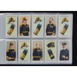 Cigarette Cards, Naval & Shipping, a collection of sets by Wills to include Naval Dress & Badges,