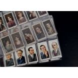 Cigarette Cards, Film and Radio, a selection of 6 sets by Wills to include Musical Celebrities (