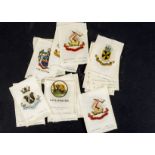 Cigarette Silks, Mixture, a selection of silks to include BDV British Naval Crests (22),