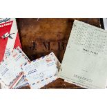 Ephemera, a interesting accumulation of 1950's items including personal letters, Canadian Pacific