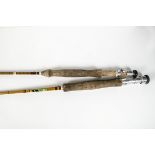 Angling Equipment, a "Tarquin" Fly rod by Allcocks of Redditch 9ft, 2pcs hexagonal cane, together