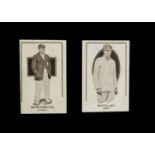 Cigarette Cards, Cricket, Australia, G.G. Goode, Prominent Cricketers, two type cards, Strudwick