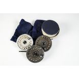 Angling Equipment, a Hardy Viscount Mk II trout fly reel 3.1/2" together with two spare spools, line