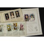 Cigarette Cards, Mixture, in original albums complete sets to name Player's Motor Cars 1st and 2nd