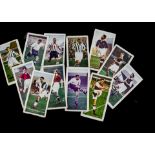 Trade Cards, Football, Chix Famous Footballers, part sets Series 1 (19 cards,) Series 2 (28 cards)