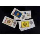 Cigarette Cards, Military, Players sets, Regimental Colours & Cap Badges Regular Regiments, together