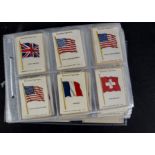 Cigarette Silks, Flags, Wix, National Flags, complete set (L60), also included 25 design, colour and