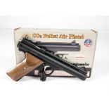 Shooting, a Benjamin Sheridan E9A Series -5.0mm (20 Cal) CO2 pistol together with original box