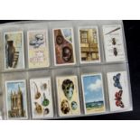 Cigarette Cards, Mixture, two modern albums containing sets by Wills, to include Alpine Flowers, Air