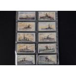 Cigarette Cards, Naval, Wills' sets to include Signalling Series, The World's Dreadnoughts, Ships