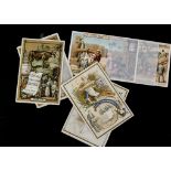 Liebig Cards, Food Themed, sets to include Preparation of Food (F174), Food and Meals Menus (