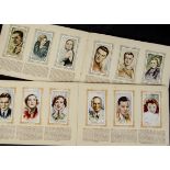 Cigarette Cards, Mixture, in original albums, Player's sets to include Film Stars, Film Stars Second