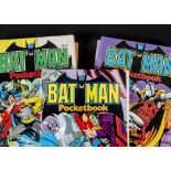 Comics Batman & Superman, Batman Pocket books, No's, 1, 2, 4, 5, 6, 7, 8, 9 (2), 10.From 1980, .