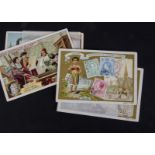 Liebig Cards, Discoveries and Inventions, Discoveries & Inventions (Part set 4/6 F272), Postage