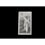 Cigarette Cards, Cricket, Charlesworth & Austin's, Cricketers Series, type card, no 18, Mr S.M.J.
