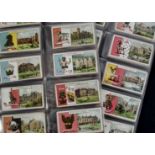 Cigarette Cards, Players County Seats & Arms collection of all three series (gd/vg)